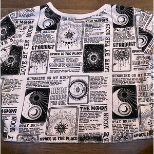 a witchy children’s crop top